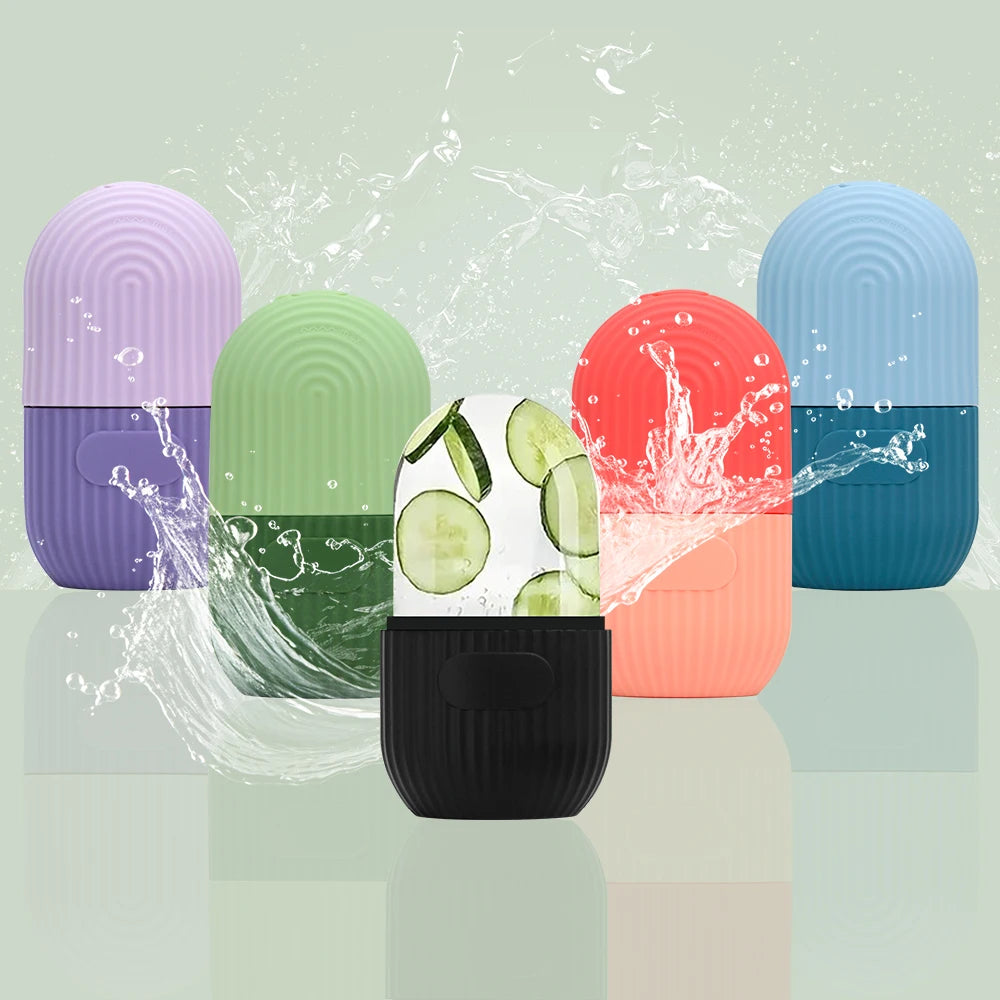 Silicone Ice Facial Roller
