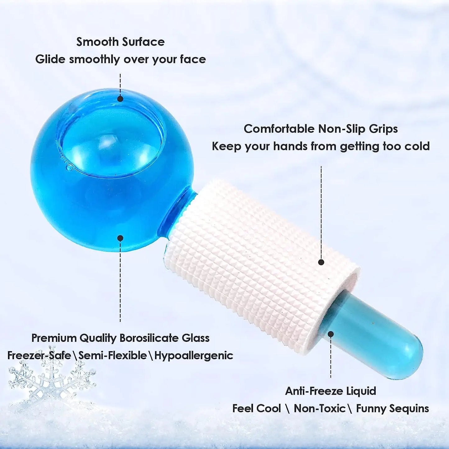 Facial Beauty Ice Wave Ball