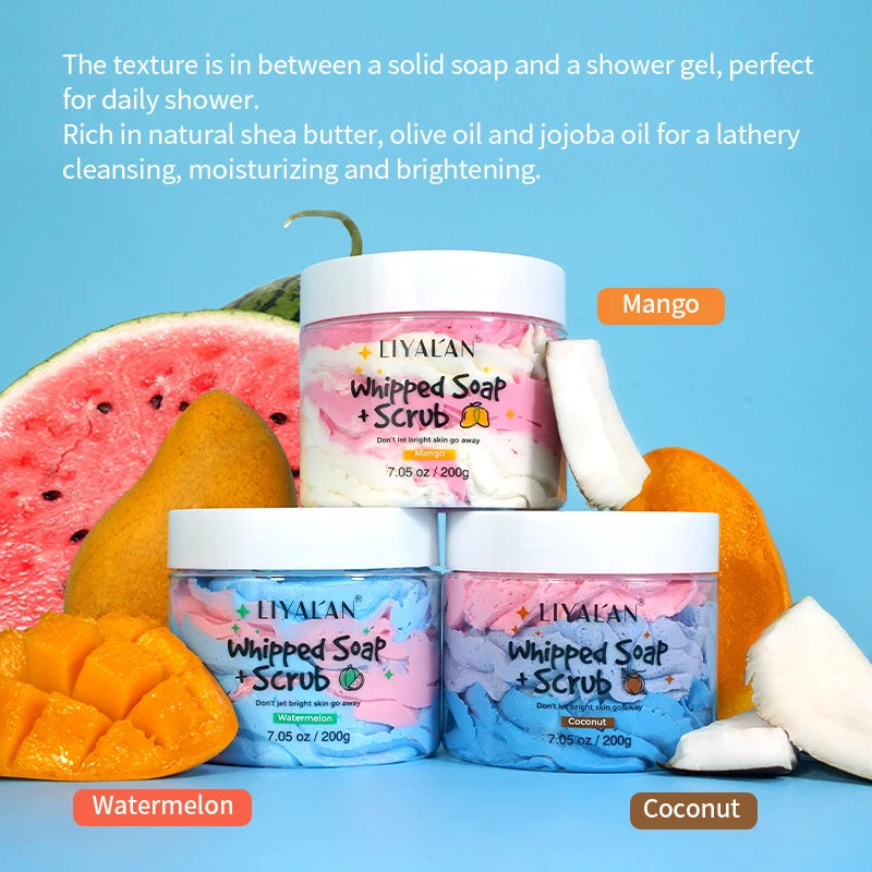 Whipped Soap Scrub