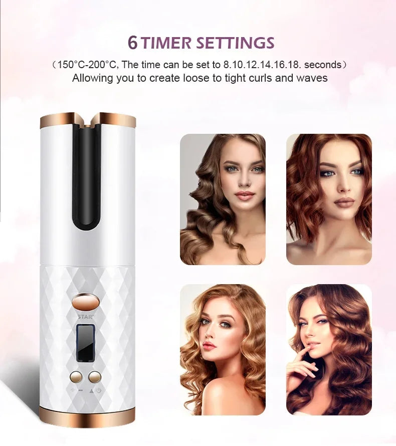 Wireless Curling Iron