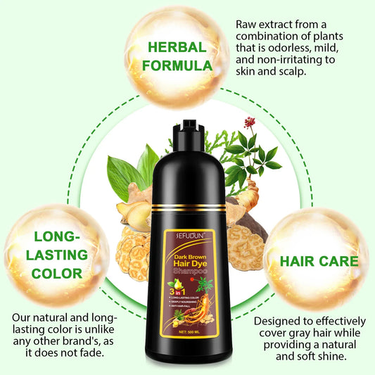 3 In 1 Organic Natural Hair Dye