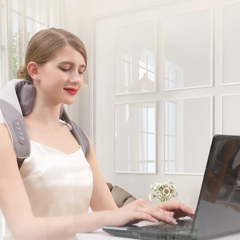 Electric Back Massager Pillow