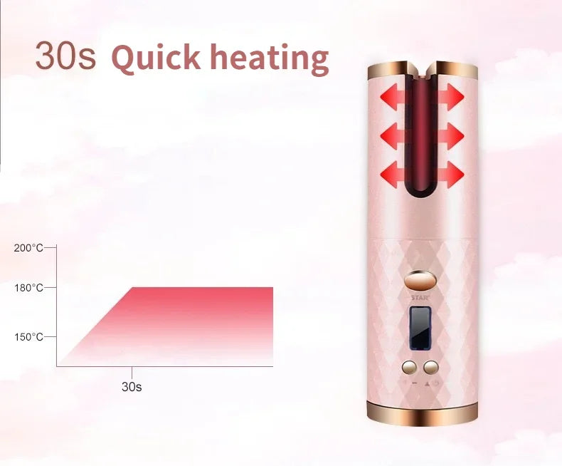 Wireless Curling Iron