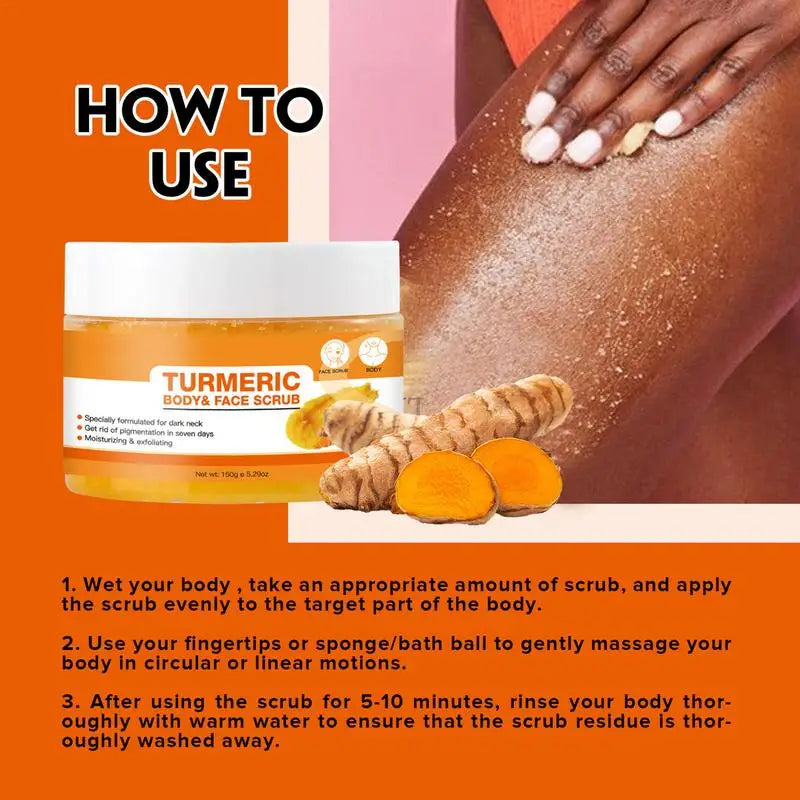 Brightening Turmeric Scrub